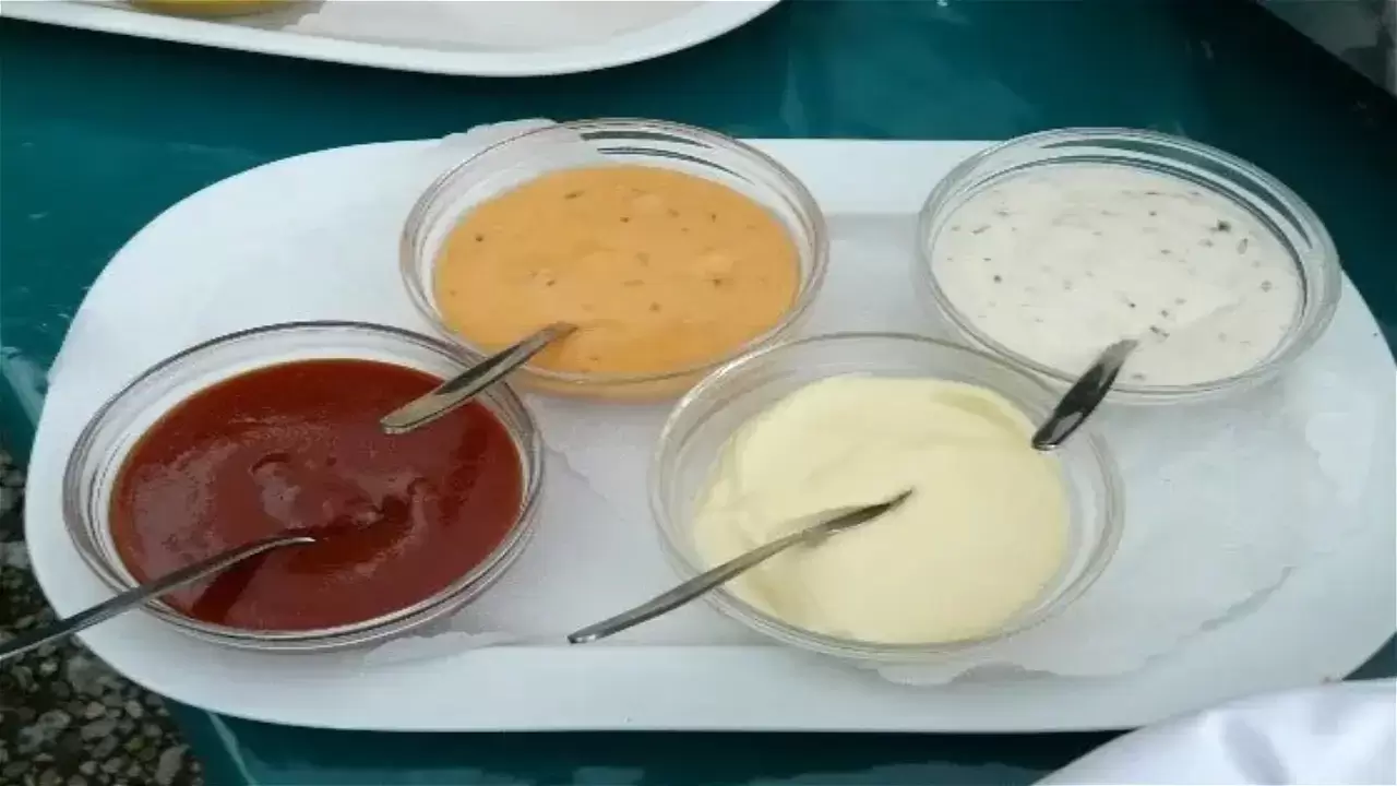Sauces are great emulsifiers.