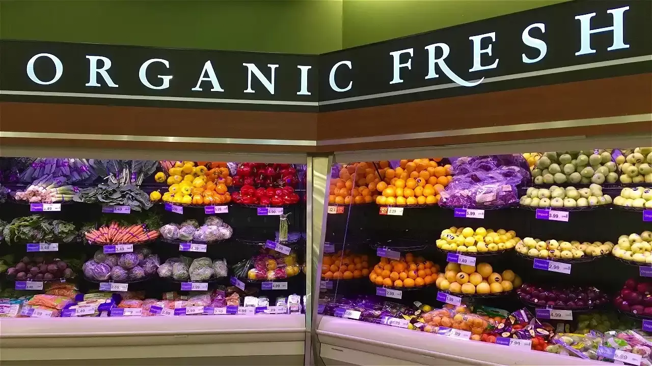 Organic food.