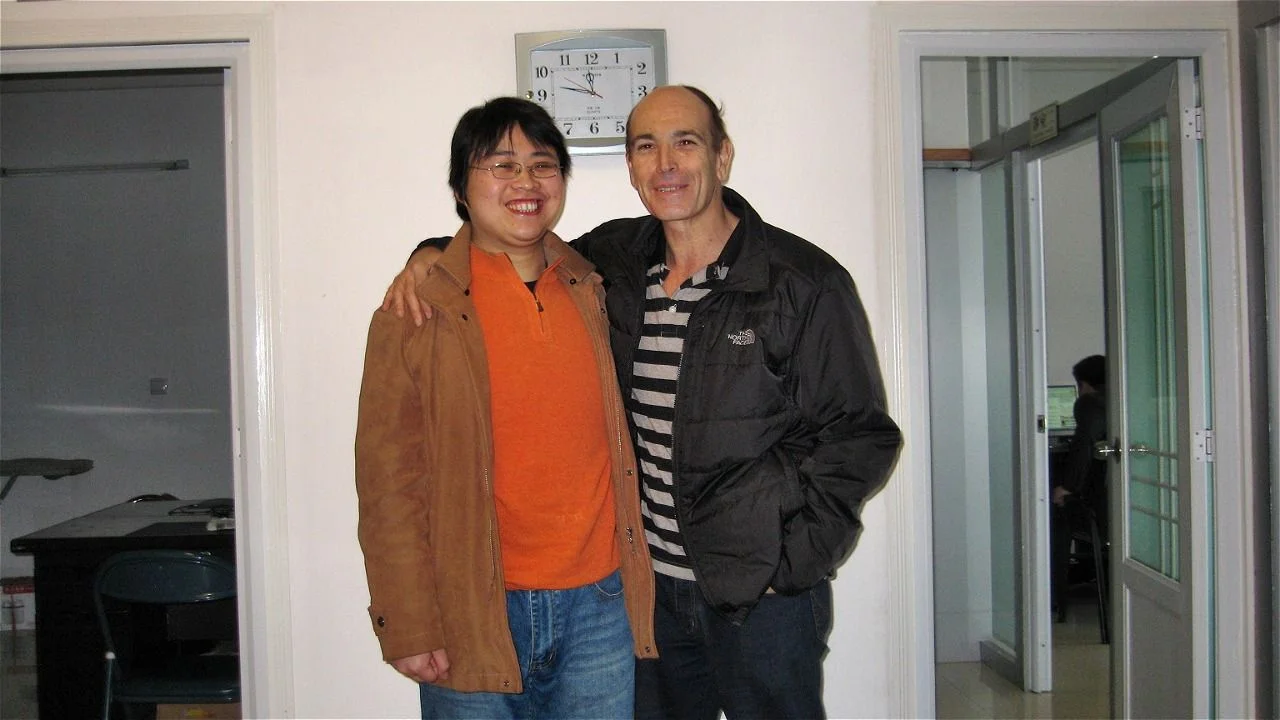 Dr. Li and myself 2009.