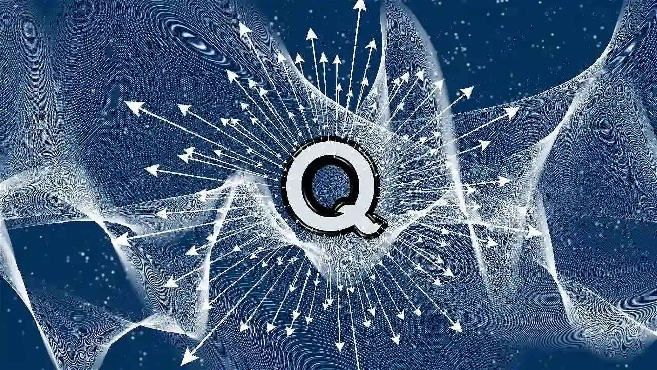 Quantum entanglement.