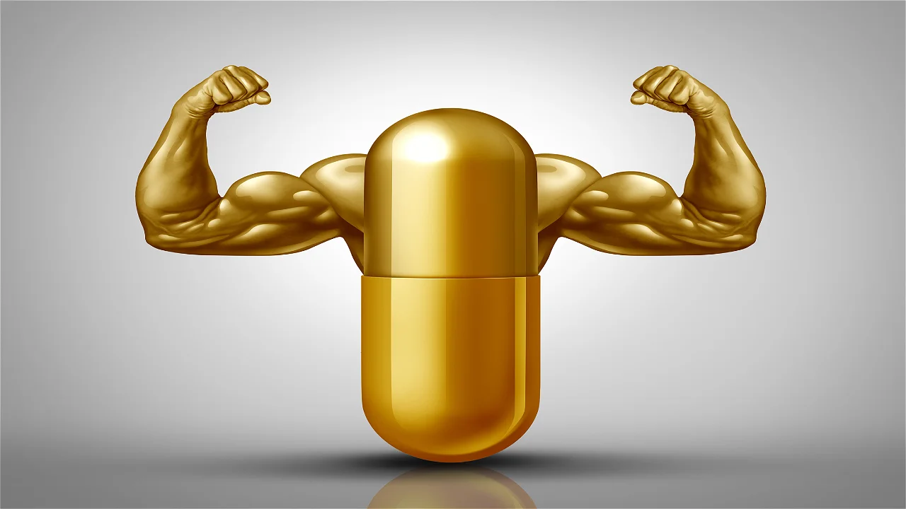 Supplements are needed for a while to fill deficiencies.