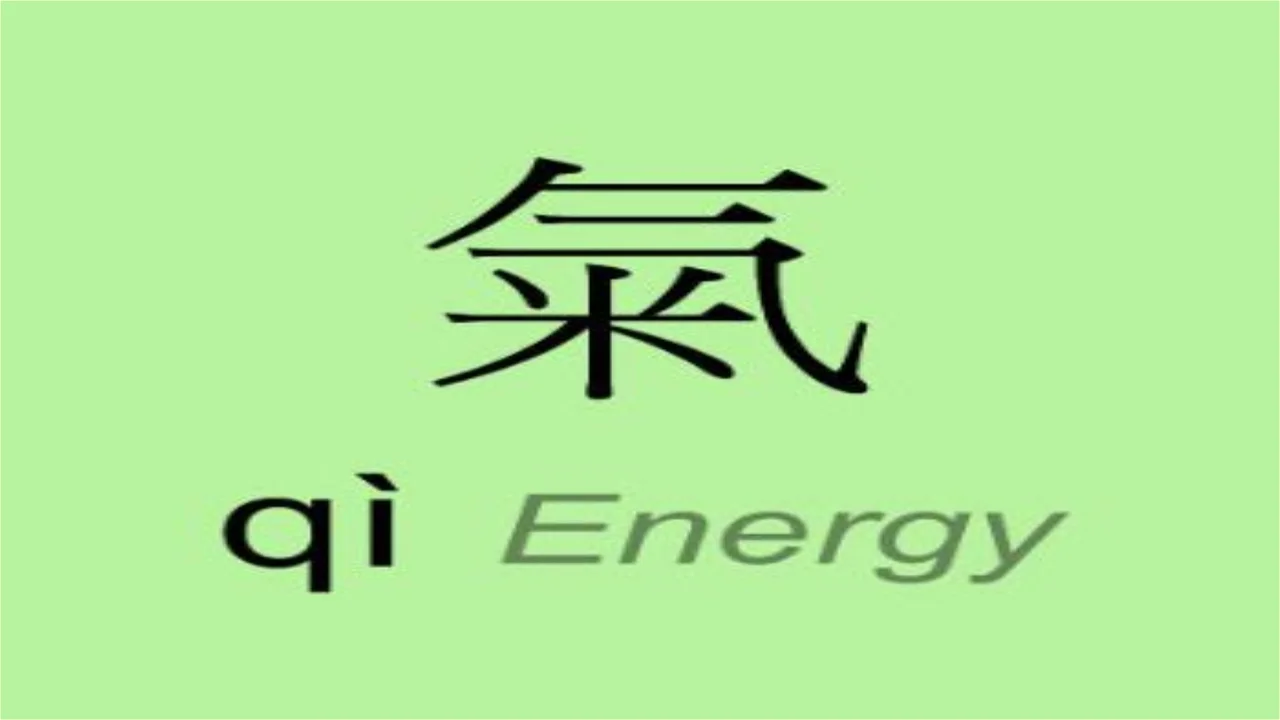 Qi energy - Life-force energy.