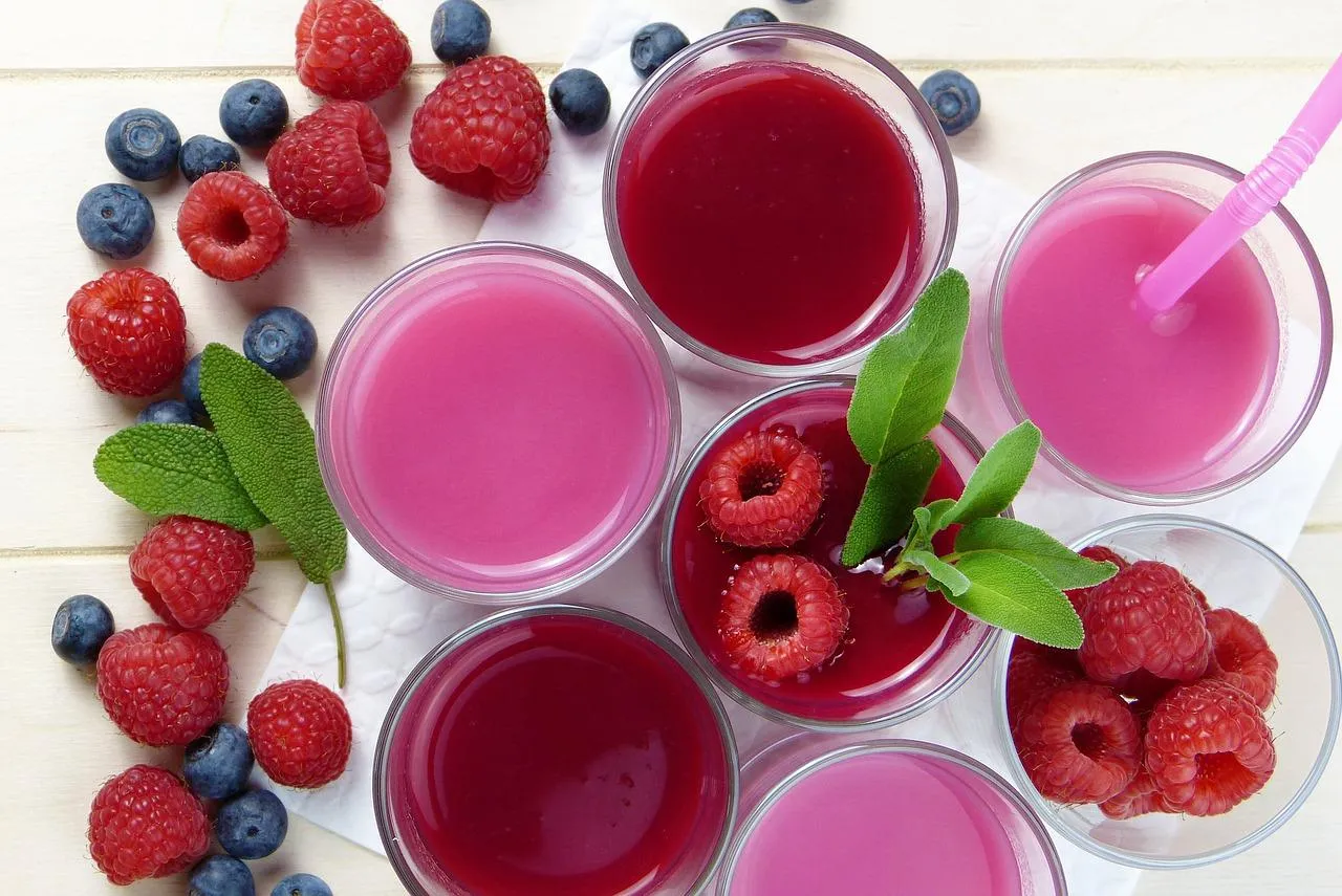 Berries smoothie is an excellent antioxidant.