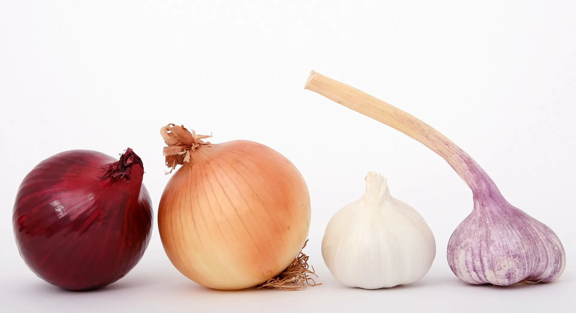 Onions & Garlic contain sulfur. (Recommended)  