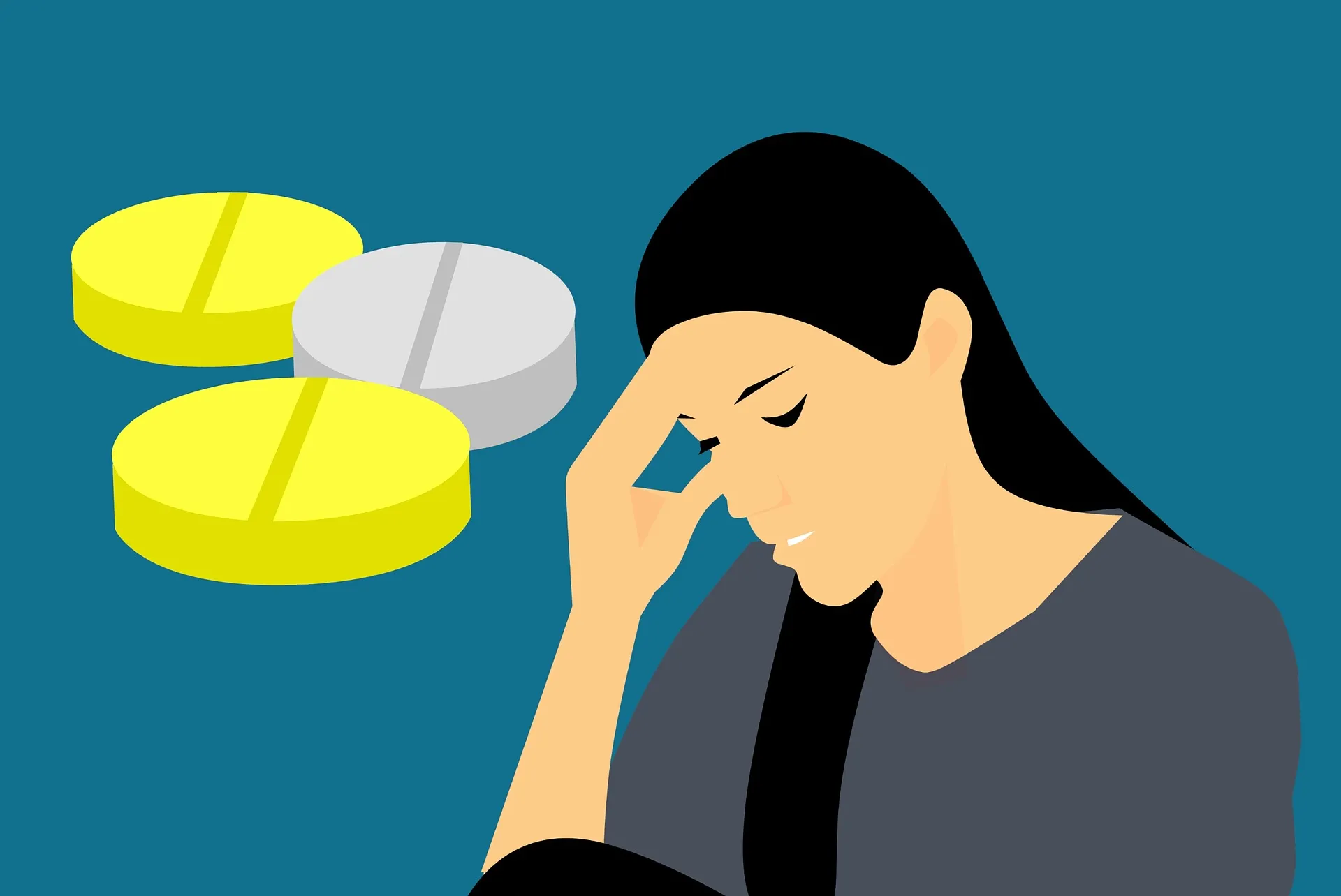 Drug treatment for migraines usually involves severe side effects!