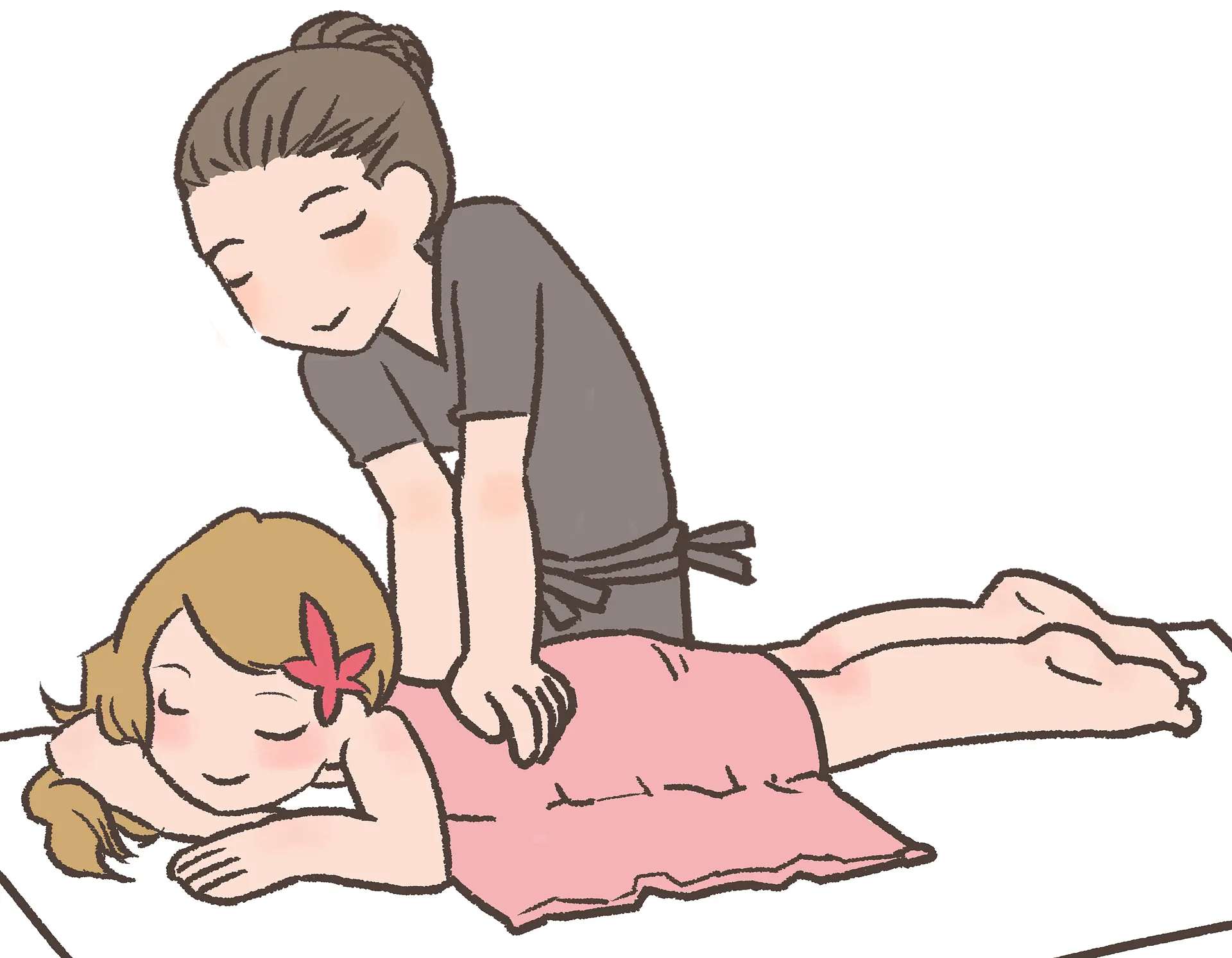 Relaxing massage.